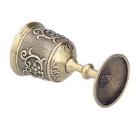 TYTOGE Coppa da Vino Vintage in Bronzo, Dimensione Ideale per il Freddo | Materiale metallico, ideale per intrattenere, versatile per latte o vino