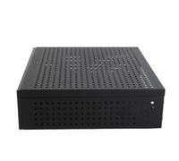 TYTOGE Custodia Mini Itx, Compatta per Dissipazione del Calore 210 Mm Nera | Computer Desktop, Acciaio Secc, Scheda Madre da 170 Mm, Dispositivo di Raffreddamento Sotto 45 Mm, 2 unità da 2,5 Pollici,