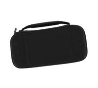 TYTOGE Custodia per Console di Gioco, Borsa per Console di Gioco Salvaspazio, Previene la Polvere, PU Ed EVA, con 10 Slot per Schede di per i Viaggi (Nera)