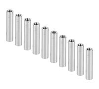 TYTOGE Distanziatori in Lega di Alluminio da 10 Pezzi, Elementi di Fissaggio di Supporto Distanziatore Filettato M4x0,7 Mm con Superficie Anodizzata, per Supporto Strutturale e (Lunghezza 26mm)