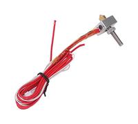 TYTOGE Estrusore Hot End MK8, Testina Ugello Hotend per Stampante 3D 0,4 Mm per Filamento ABS PLA da 1,75 Mm, con Blocco di Alluminio 260°C Ad Alta Temperatura, per Stampante 3D A