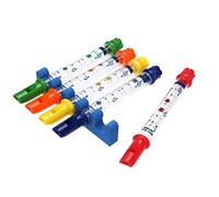 TYTOGE Flauti Ad Acqua per Bambini Dal Design Sicuro (Colorato) | Design colorato, sicuro per il gioco, incoraggia la creazione di musica, adatto a partire dai 3 anni, plastica di alta