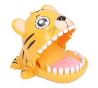 TYTOGE Giocattolo da Mordere le , Adorabile Gioco Interattivo per Dentisti per Alleviare l'ansia con Ruota Girevole per la Casa (Tigre Gialla)