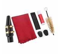 TYTOGE Kit Bocchino per Sassofono Tenore, Accessori per Sassofono con Tappo in Plastica, Spazzola per Pulizia, Grasso in Sughero, per Studenti Principianti, Suonatori di Sax Tenore