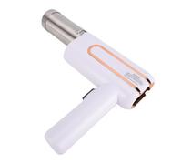 TYTOGE Macchina per Pasta Elettrica Portatile, Macchina per Tagliatelle Automatica a Batteria con 5 Ugelli Intercambiabili e Spessore Regolabile, per Domestica da Campeggio