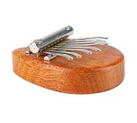 TYTOGE Mini Kalimba Pianoforte Compatto Dal Design in Legno Resistente | 8 tasti, leggero, ottimo per principianti, materiale in mogano, utilizzo portatile