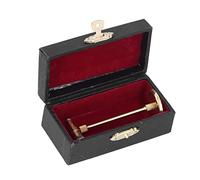 TYTOGE Mini Modello di Strumento Musicale, Squisita Decorazione in Metallo | Adatto per ufficio, sala yoga, area meditazione, libreria, scrivania, piccolo regalo per gli amanti della musica, pregevole