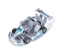 TYTOGE Modello di Auto in Lega con Funzione Pull Back, Scala 1:32 (Argento) | Materiale resistente, design con bordi lisci, ideale per i bambini, colori vivaci