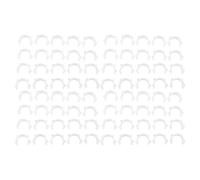 TYTOGE Morsetto per Bobina da Cucito da 80 Pezzi, Organizer per Filo della Bobina in Plastica Che Impedisce lo Svolgimento, per Ricamo Domestico e Macchine da Cucire