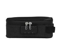 TYTOGE Odore Proof Borse con Serratura Portatile a Prova di Odore di Carbone Attivo per Viaggi (Nero)
