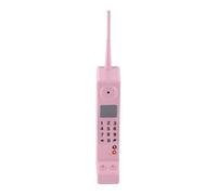 TYTOGE Ornamento retrò per Cellulare, Materiale Decorativo Vintage Leggero e Portatile in Ferro per L'home Office, con un Design Vivido e Resistente Ai Colori per Regalo (Rosa)