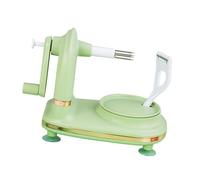 TYTOGE Pelapatate per Mele, Peeling Efficiente Pelapatate Manuale Uniforme e Preciso, Sicuro per gli Agrumi (Verde chiaro)