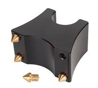 TYTOGE Picchetto per Supporto per Passerella Portacavi HiFi, Clip per Montante Cavo HiFi Resistente Agli Urti Riduce le Vibrazioni Dannose Lega di Alluminio Multifunzione per Cavo di Alimentazione