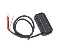 TYTOGE Portafusibili per Moto da 12 V, Uscita Elevata da 20 A | Materiale PC sicuro, indicatore luminoso LED, cablaggio pulito, ampiamente compatibile