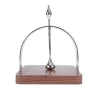TYTOGE Portatovaglioli, Dispenser di Tovaglioli in Legno di Noce in Acciaio Inossidabile con Sfera Ponderata per, Sala da Pranzo, Ufficio