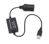 TYTOGE Presa Accendisigari per Auto, Caricabatteria per Auto GPS Alimentatore Stabile Presa Accendisigari Cavo di Alimentazione Uscita DC12V1A per Elettronica Automobilistica (USB)