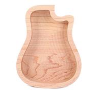 TYTOGE Scatola per Plettri per Chitarra, Custodia in Legno D'acero per Accessori per Chitarra, con Squisita Fattura, Regalo Perfetto per Chitarristi e Amanti della Musica