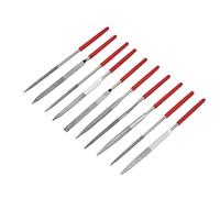 TYTOGE Set di Lime Ad Ago Resistenti per Modellare il Metallo Morbido | Costruzione in acciaio, include 10 forme uniche, ideale per legno, plastica, custodia inclusa