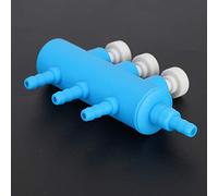 TYTOGE Splitter Aria per Acquario, Design a 2 Vie | Materiale plastico, facile da collegare, adatto per tubo da 4mm