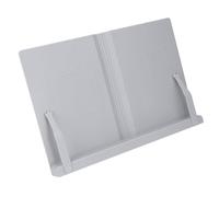 TYTOGE Supporto da Lettura da Tavolo, Supporto per Libri Ergonomico Regolabile per Tablet, Telefono, Laptop, con Materiale ABS Lettura Confortevole (Grigio)