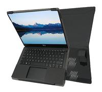 TYTX Custodia a libro in pelle PU compatibile solo per notebook Dell XPS 13 9370 9380 9305 7390 non 2 in 1 2018 ~ 2022 (nero)