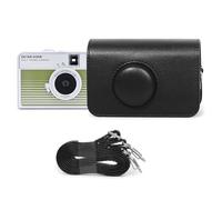 TYUANDOUER Custodia per fotocamera KODAK H35, custodia retrò in pelle PU per KODAK EKTAR H35/Ultra F9/F501, custodia protettiva per Kodak con tracolla, colore nero