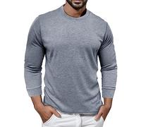 TYUIOP Camicia Uomo Estiva Maglietta Bianca Cotone Maglia Maniche Lunghe Uomo T Shirt Uomo Elegante Sottogiacca Bianca Polo Uomo Verde Militare Maglietta Refrigerante Maglietta