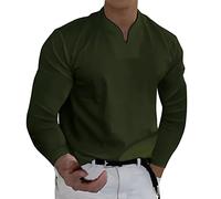 TYUIOP Camicia Verde Uomo T-Short Uomo T Shirt Uomo Scollo V Camicia Casual Uomo Polo Bianca Uomo M Pantaloni da Trekking Uomo Estivi Maglia A Maniche Corte Camicia Bianca Uomo Slim