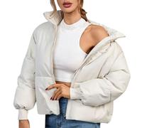 TYUIOP Giacca Donna Invernale Lunga - Piumino Elegante Con Cappuccio - Mantello Primaverile in Pelliccia o Pelle - Offerta a Tempo Lampo