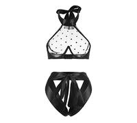 TYUIOP Intimo Modellante Donna Doll Silicone Sexy per Adulti Top Corsetto Intimo Sexy Donna Hot X Sesso Aperto Body A Rete Giacca Jeans Donna con Strass Lingerie Rete Completini Hot
