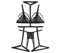 TYUIOP Intimo Modellante Donna Lingerie Curvy Aperto Taglia XL Mini Abito Sexy Abiti sexydonna Grembiule Sexy Body di Ginnastica Ritmica Lingerie de Completo Intimo Nero Intimo Uomo