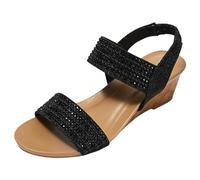 TYUIOP Sandali Bambina 30 Sandali Donna Comodi Con Plateau Ciabatte Ospedale Donna Parto Scarpe Donna Con Plantare Estraibile Sandali Con Zeppa Ciabatte Zeppa Donna Estive Infradito