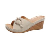 TYUIOP Sandali Da Trekking Donna Estive Ciabatte Mare Con Zeppa Ciabatte Donna Estive Con Plantare Estraibile Sneakers Donna Zeppa Ciabatte Zeppa Donna Estive Ciabatte Bambino 37
