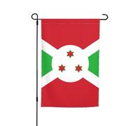 TYUMH Bandiera decorativa del Burundi stampata da giardino, 30,5 x 45,7 cm, da utilizzare in cortili, giardini, vasi di fiori e balconi