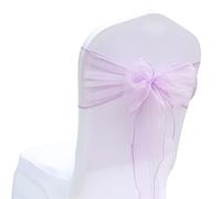 TYUrmiui Fiori per sedie, 50PCS Chair Bows Sashes Tie Back Decorative For Banquets Chairs Decoration