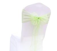 TYUrmiui Fiori per sedie, 50PCS Chair Bows Sashes Tie Back Decorative For Banquets Chairs Decoration