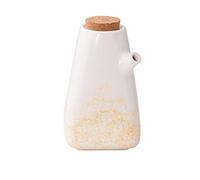TYUrmiui Zuccheriera, Porcelain Sugar Pot with Spoon, Small Salt Pot, Storage Jar for Coffee Bar, Restaurant,