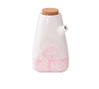 TYUrmiui Zuccheriera, Porcelain Sugar Pot with Spoon, Small Salt Pot, Storage Jar for Coffee Bar, Restaurant,