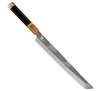 TYUTYU 11 pollici Giapponese Sushi Coltello 33 Layer Damasco Steel Sashimi Cucina Coltello da cucina Raccordo Salmone Cleaver Sticking Fish Sashimi Coltelli da cucina Knives