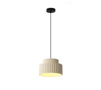 TYXFSMYXGS Lampadario Color Crema, lampadario Moderno in Resina nordica, Altezza Regolabile, Adatto per Sala da Pranzo, Studio Coffee Milk Type B