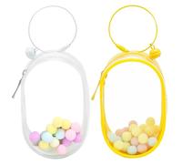 TYXHXTF 2PCS Borse di Stoccaggio Portatile laBU Incluye llavero y Pompón, Mini Bambole Cieche