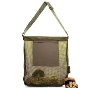 TYXHXTF Borsa per la Caccia Ai Funghi, Borsa Funghi Rete per Funghi-Porcini, Sacca in Rete Raccolta-Funghi, Borse la Raccolta con Custodia in Rete di Grande capacità Tracolla Regolabile