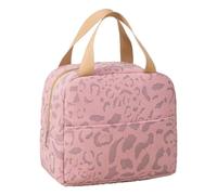 TYXHXTF Borsa Termica per il Pranzo per Donne e Uomini, Manutenzione di Freddo e Caldo, Borsa Frigo Impermeabile Interno in Alluminio, Lunch Bag Impermeabile per Ufficio e Scuola（Rosa）