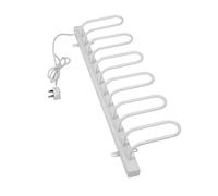 TYXTYX Asciugascarpe Elettrico, scaldascarpe a Parete, asciuga Scarponi da Appendere per 3 Paia, Dispositivo di deumidificazione deragliatore per Scarpe per Scarpe, Calzini, Cappelli, Spina EU