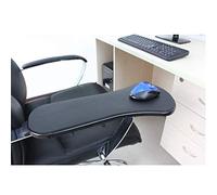 TYXTYX Bracciolo poggiapolsi Computer Premium Regolabile - Supporto per Braccio scrivania e Sedia - Prolunga per scrivania con Supporto ergonomico per Mouse Pad