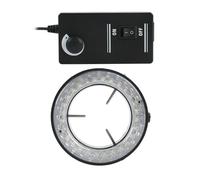 TYZK Accessori per microscopi Lampada ad anello regolabile 6W 56 LED 100-240V for Microscopio Stereo Fotocamera Durabilità e Prestazioni affidabili