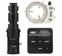 TYZK Accessori per microscopi Microscopio Digitale HDMI USB da 48 MP 4K con Pannello Touch e Obiettivo 500X for la Riparazione e la Saldatura del Telefono Durata e Prestazioni affidabili