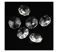 TYZK Acchiappasole da Giardino 10mm/14mm/16mm/50mm 50 Pezzi di Perline di Cristallo Ottagonale in 2 Fori Perline Allentate Gocce di Lampada Parti Collane con Ciondolo Fatte a Mano(24mm)