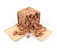 tyzqsm Cubetti Montessori per l'insegnamento della Matematica per la Costruzione precoce della Matematica Giocattolo educativo per Asilo