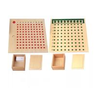 tyzqsm Tabella Montessori di Moltiplicazione e Divisione, Materiali Montessori per la Matematica Strumenti Didattici per l'Apprendimento Precoce,2 PCS